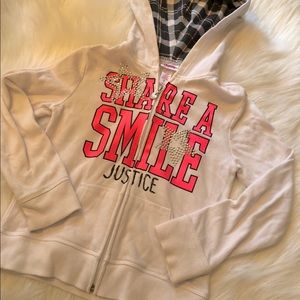 Justice Share A Smile Hoodie